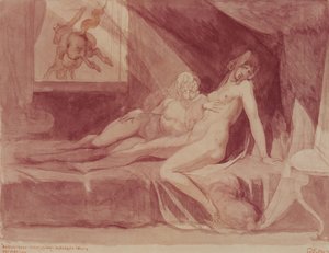 De nachtmerrie verlaat twee slapende vrouwen, 1810